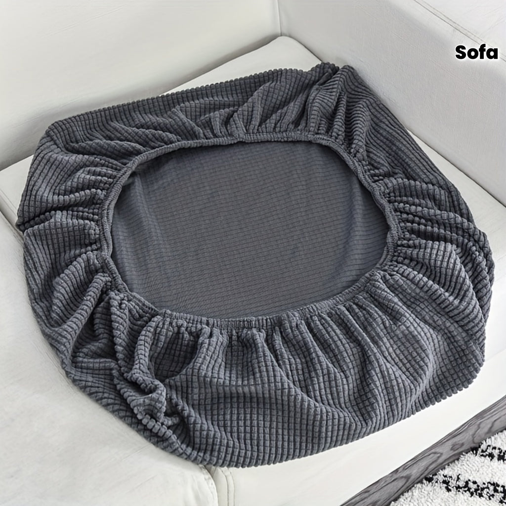 1pc Elastic Sofa Cover, Removable And Washable Sofa Cushion Cover, Dustproof Sofa Protector for Single Sofas.