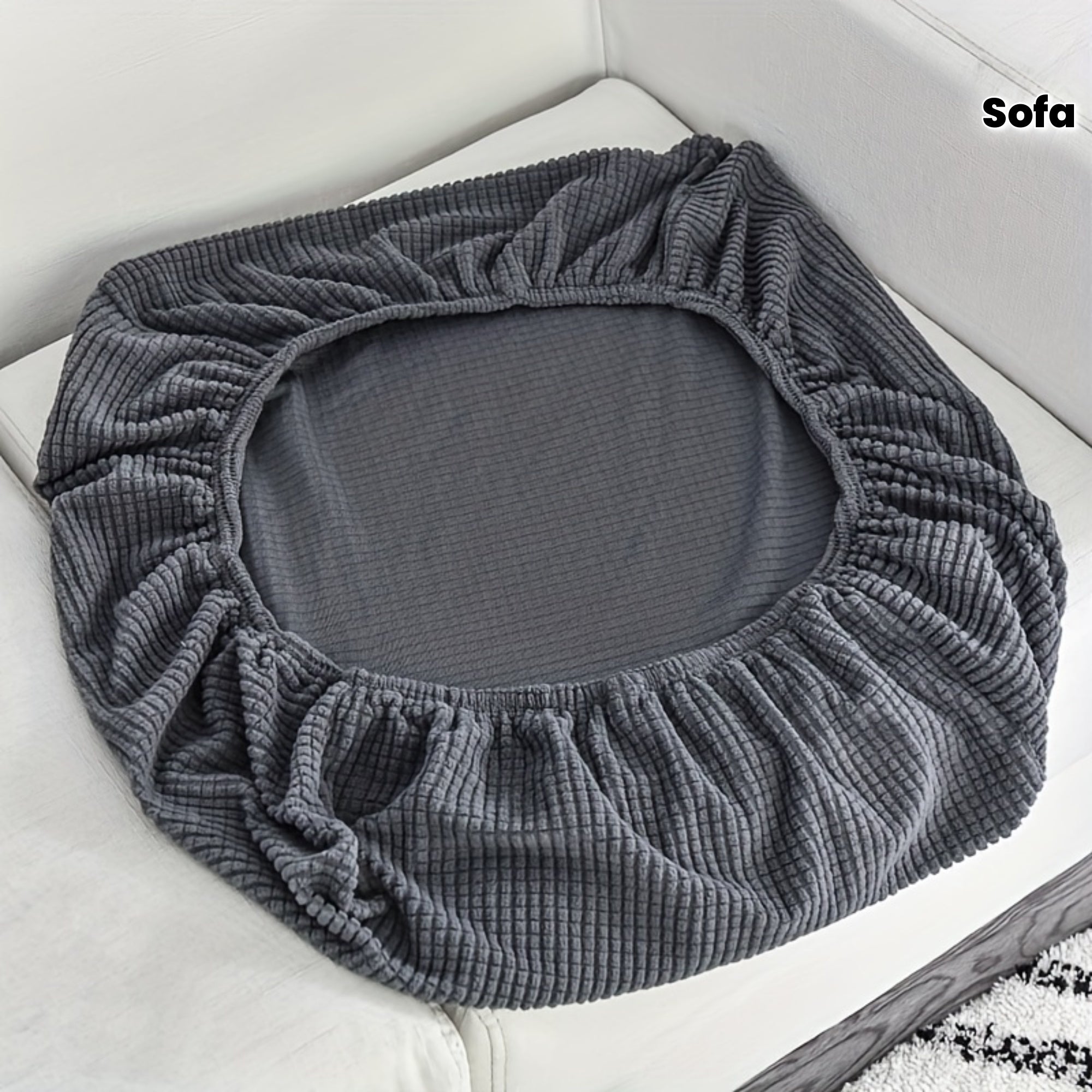 1pc Elastic Sofa Cover, Removable And Washable Sofa Cushion Cover, Dustproof Sofa Protector for Single Sofas.