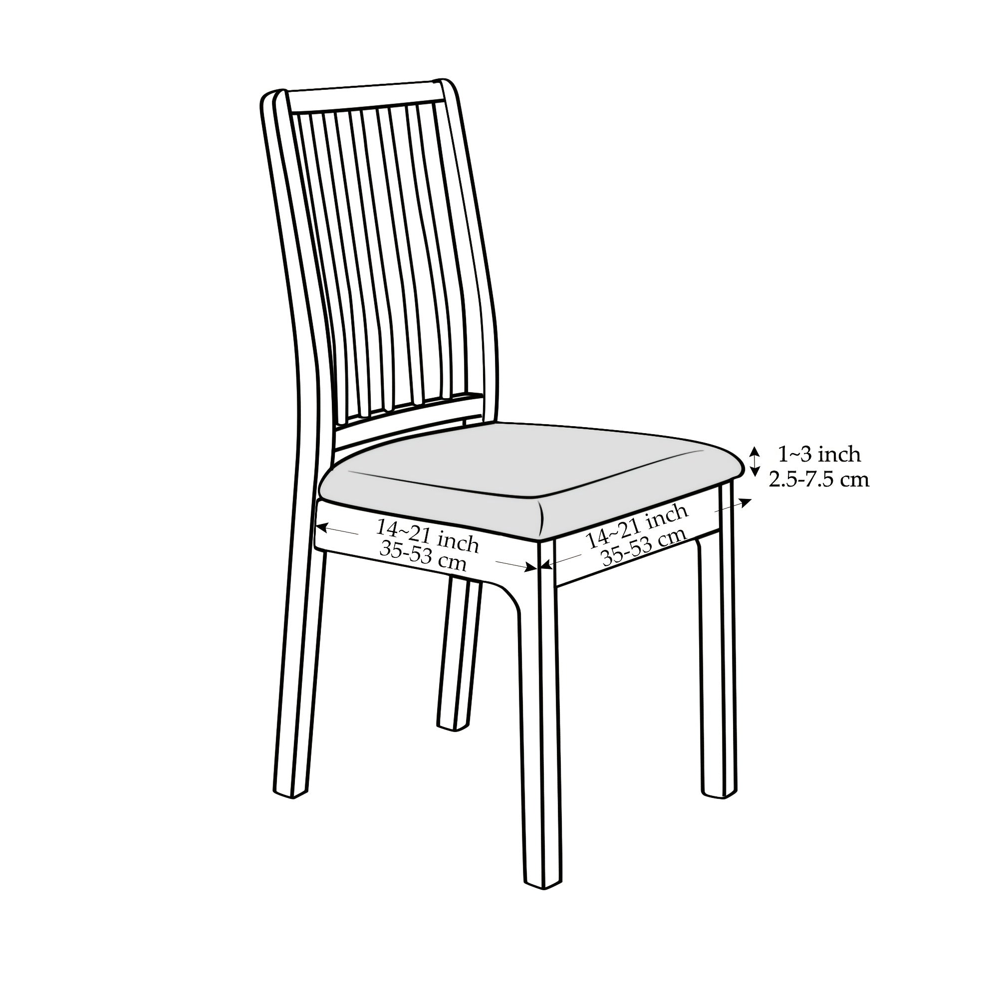 4pcs/6pcs Home And Hotel Elastic Windmill Jacquard Binding Chair Cover Bands Dining Chair Cushion Covers