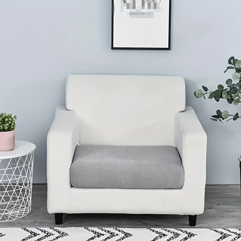 1pc Elastic Sofa Cover, Removable And Washable Sofa Cushion Cover, Dustproof Sofa Protector for Single Sofas.