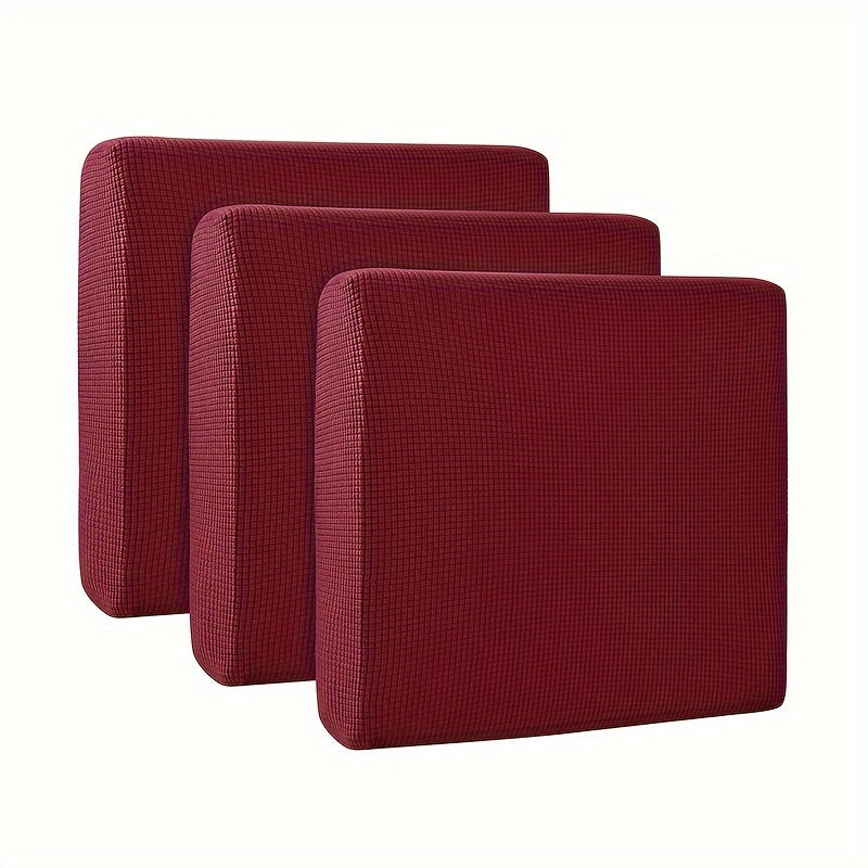 2/3pcs Thickened Corn Plush Sofa Cushion Cover Set