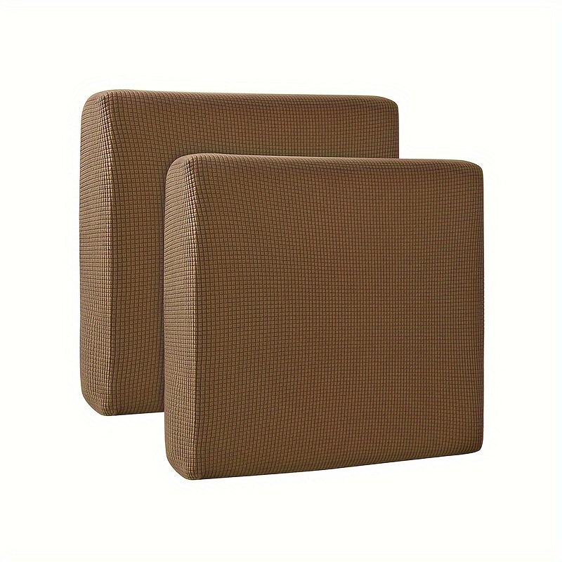 2/3pcs Thickened Corn Plush Sofa Cushion Cover Set