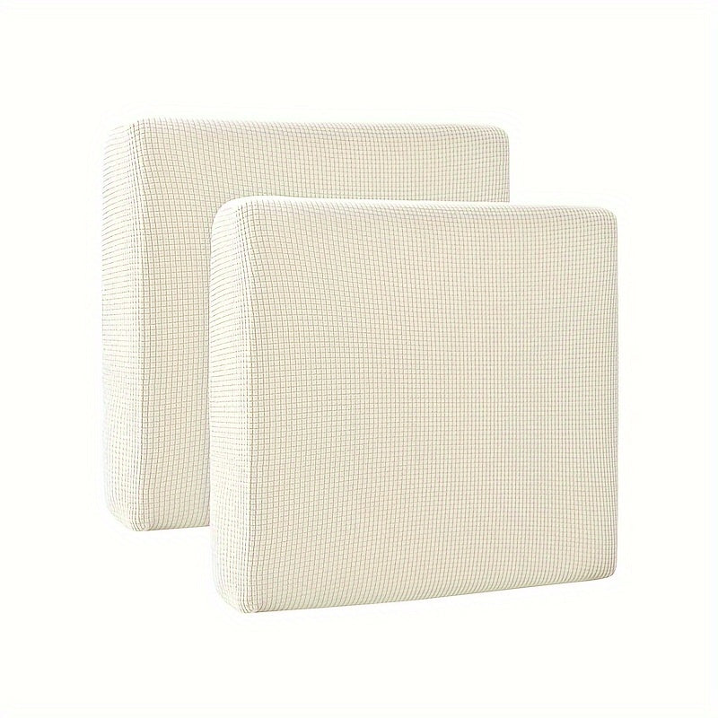 2/3pcs Thickened Corn Plush Sofa Cushion Cover Set