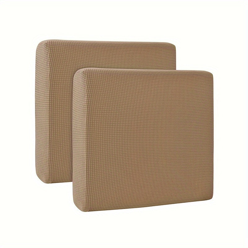 2/3pcs Thickened Corn Plush Sofa Cushion Cover Set