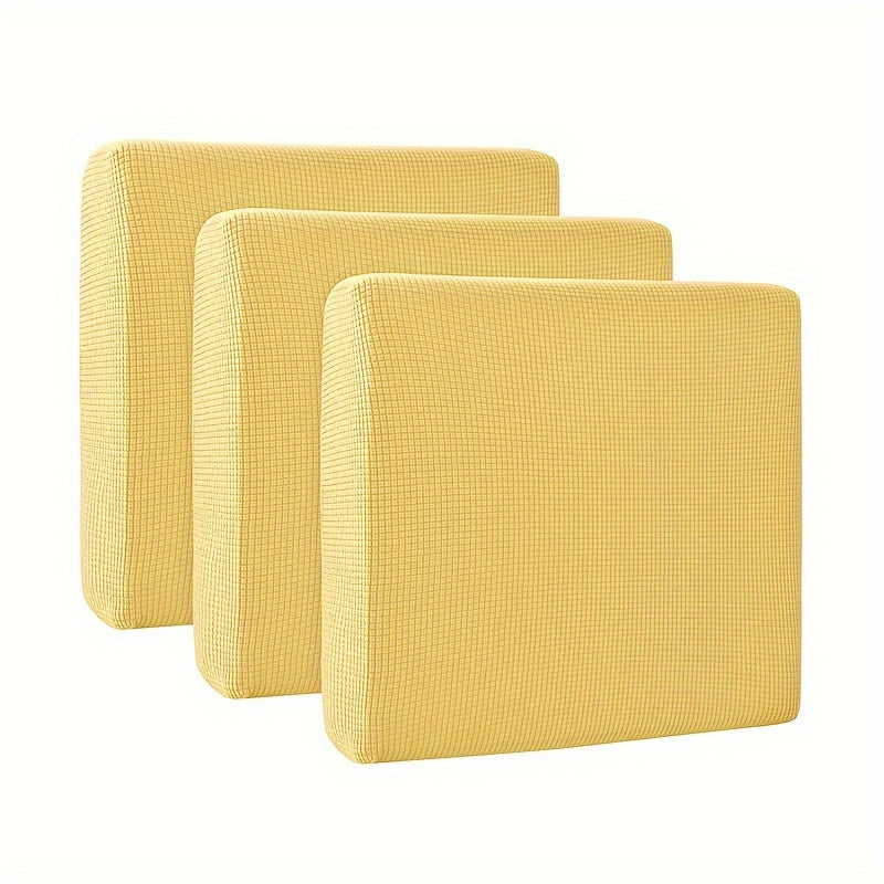 2/3pcs Thickened Corn Plush Sofa Cushion Cover Set