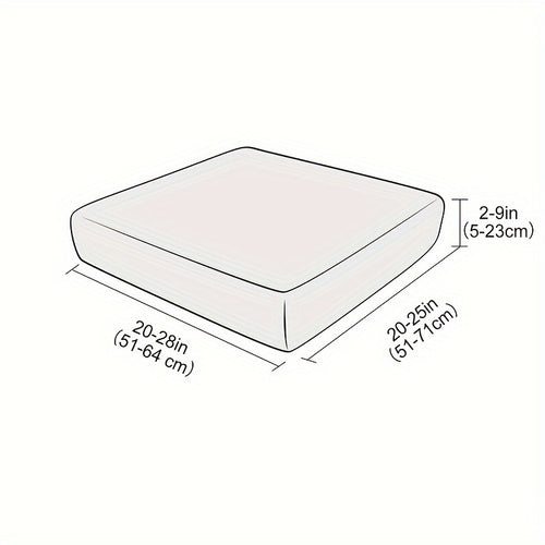2/3pcs Thickened Corn Plush Sofa Cushion Cover Set