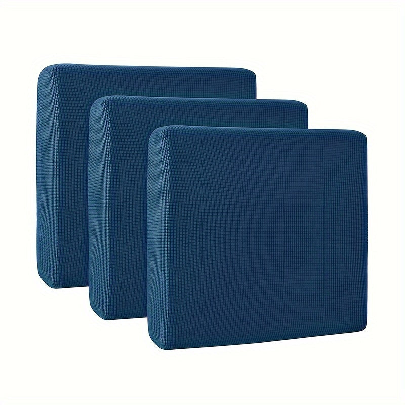 2/3pcs Thickened Corn Plush Sofa Cushion Cover Set