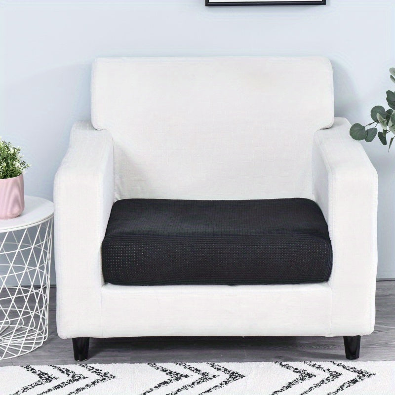 1pc Elastic Sofa Cover, Removable And Washable Sofa Cushion Cover, Dustproof Sofa Protector for Single Sofas.