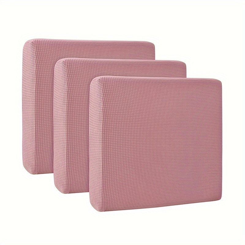 2/3pcs Thickened Corn Plush Sofa Cushion Cover Set